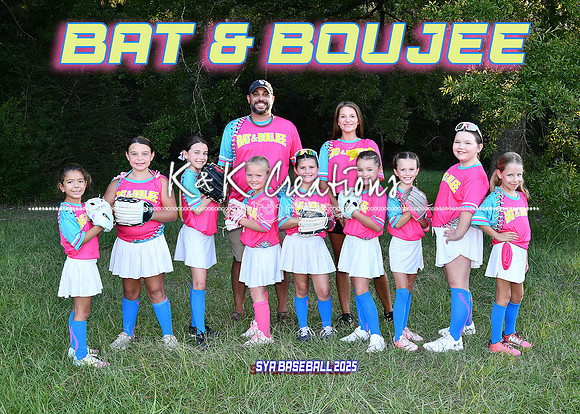 5X7 BAT AND BOUJEE TEAM