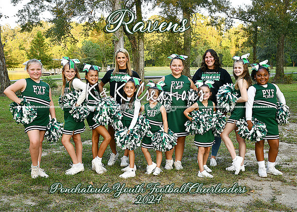 5X7 PYF RAVENS CHEER TEAM