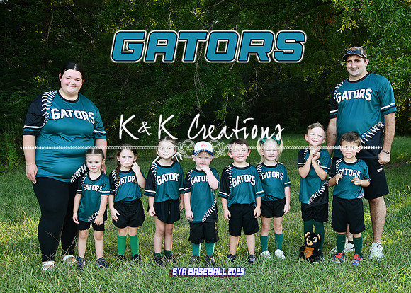 5x7 gators team