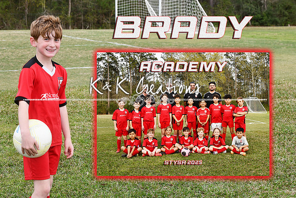 BRADY BRISTER MM