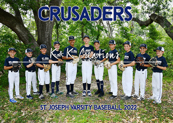 5X7 SJS JV BASEBALL TEAM