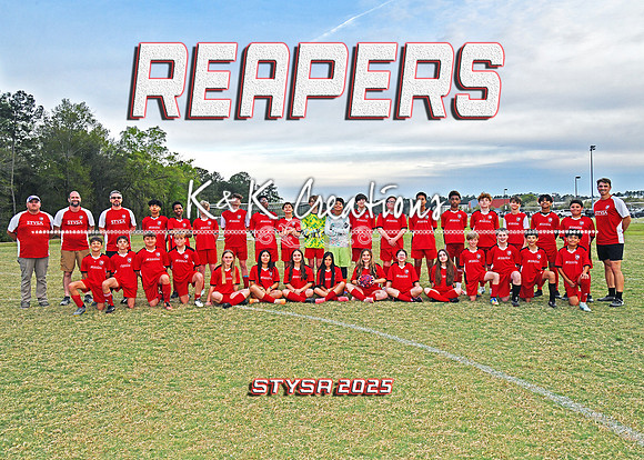 5X7 STYSA REAPERS TEAM 2025 SPRING